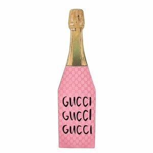 New Luxury Champagne Bottle Gucci Wine bottle Home decor